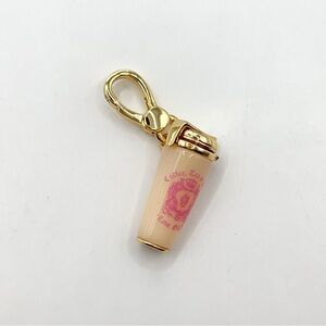 Juicy Couture pink water bottle charm